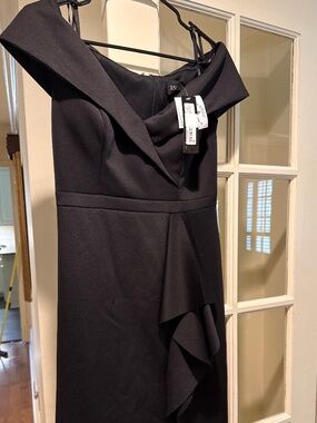 Black cocktail dress Xscape 8 nwt